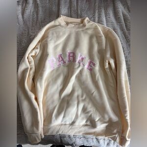 Parke Soft Cream Sweatshirt